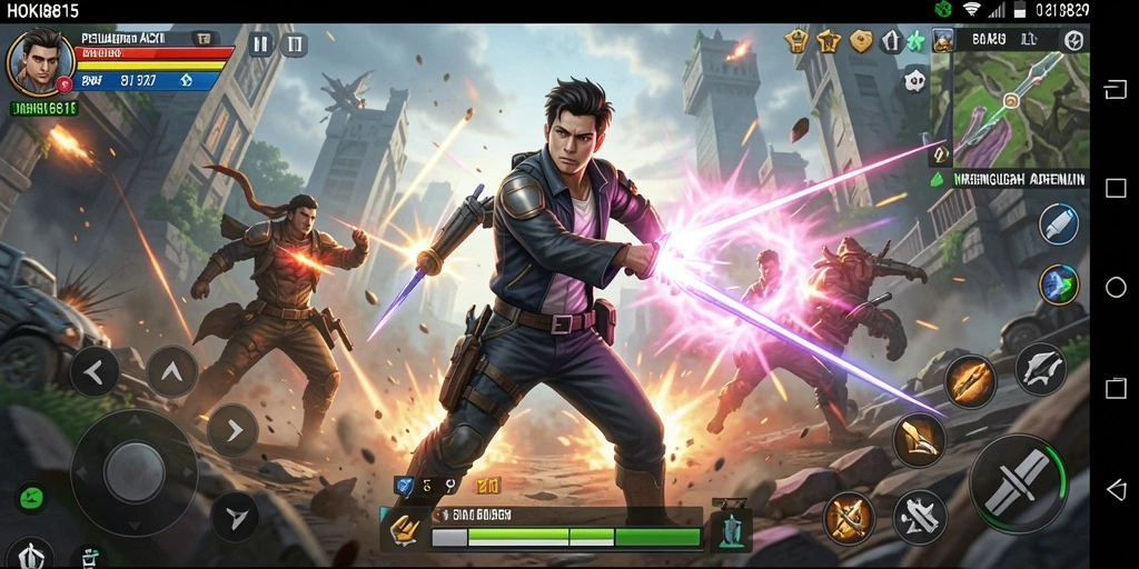 Tampilan gameplay HOKI8815 yang mendebarkan dalam aksi.