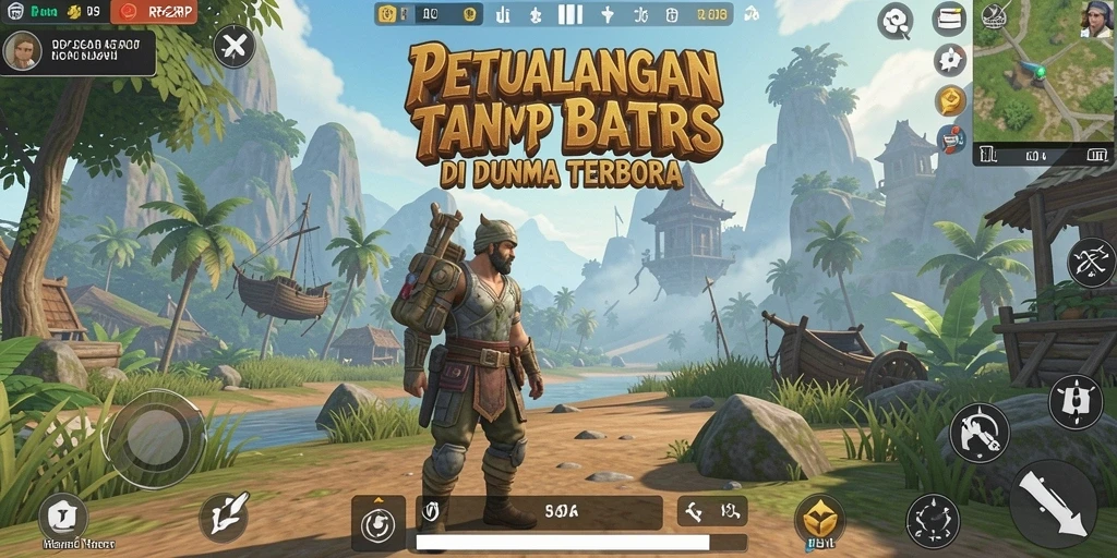 Tampilan menakjubkan dari petualangan Open World di RP62RP.