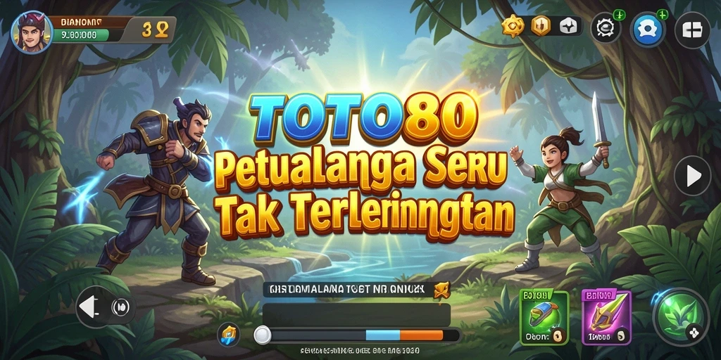 Gameplay TOTO80 yang penuh petualangan dan tantangan menarik.